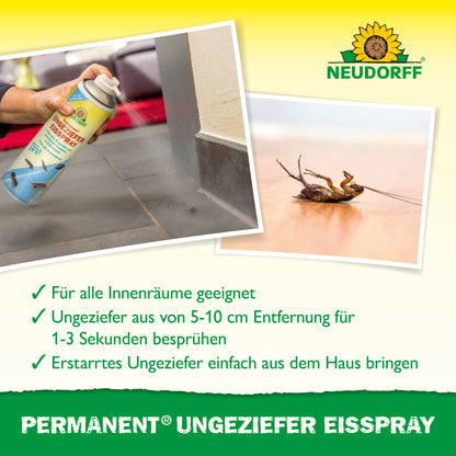 Permanent Ungeziefer EisSpray