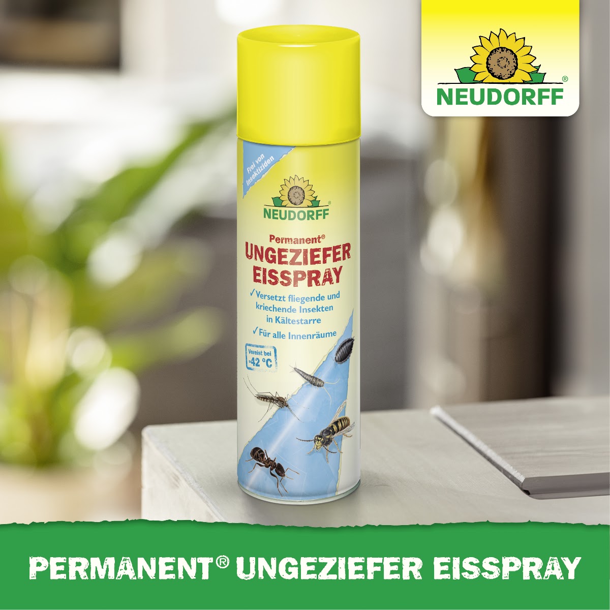 Permanent Ungeziefer EisSpray