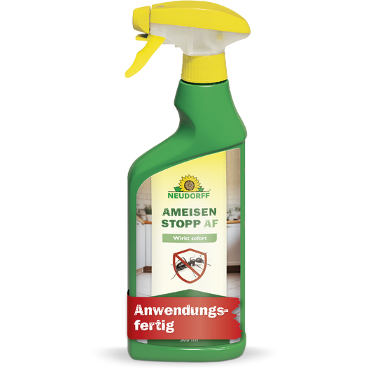 Mit dem AmeisenStopp AF von Neudorff Ameisen gezielt und mit Sofortwirkung vertreiben