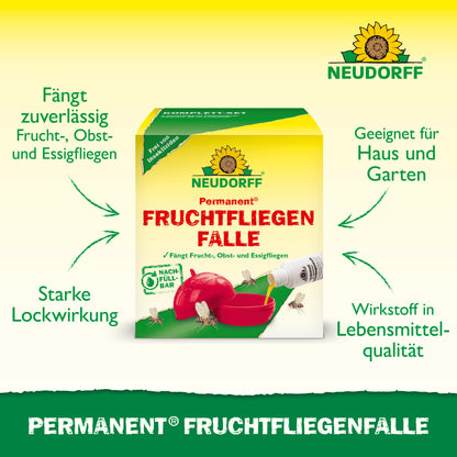 Permanent FruchtfliegenFalle