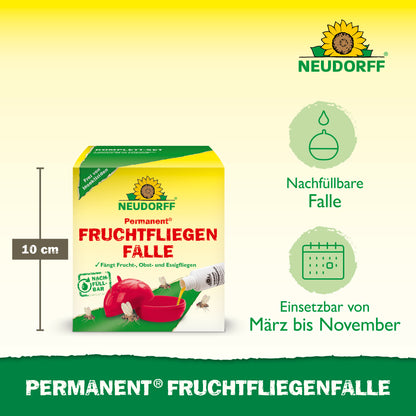 Permanent FruchtfliegenFalle