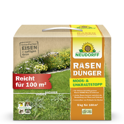 RasenDünger Moos- & UnkrautStopp