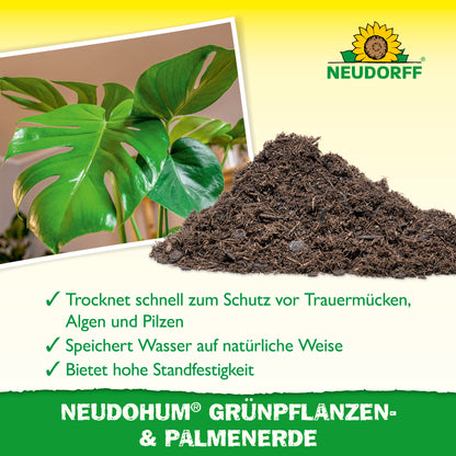 NeudoHum Grünpflanzen- & PalmenErde