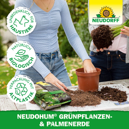 NeudoHum Grünpflanzen- & PalmenErde