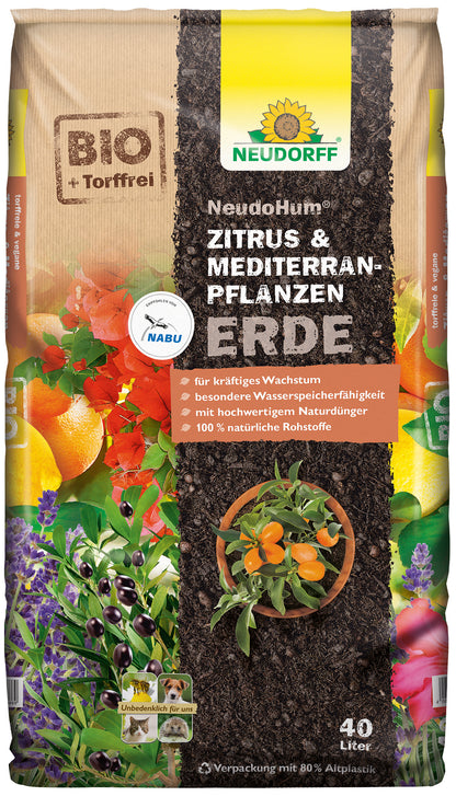 NeudoHum Zitrus- & MediterranpflanzenErde