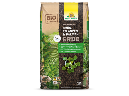 NeudoHum Grünpflanzen- & PalmenErde